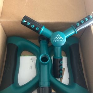 Fortivo Heavy Duty Oscillating Lawn Sprinkler